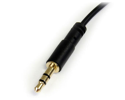 STARTECH .com audio cable 0,91 m 3.5mm Black (MU3MMSRA) - Cartouches Certifiees