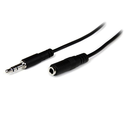 STARTECH .com audio cable 2 m 3.5mm Black (MU2MMFS) - Cartouches Certifiees