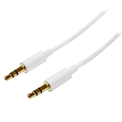 STARTECH .com audio cable 2 m 3.5mm White (MU2MMMSWH) - Cartouches Certifiees
