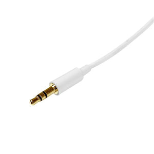 STARTECH .com audio cable 2 m 3.5mm White (MU2MMMSWH) - Cartouches Certifiees