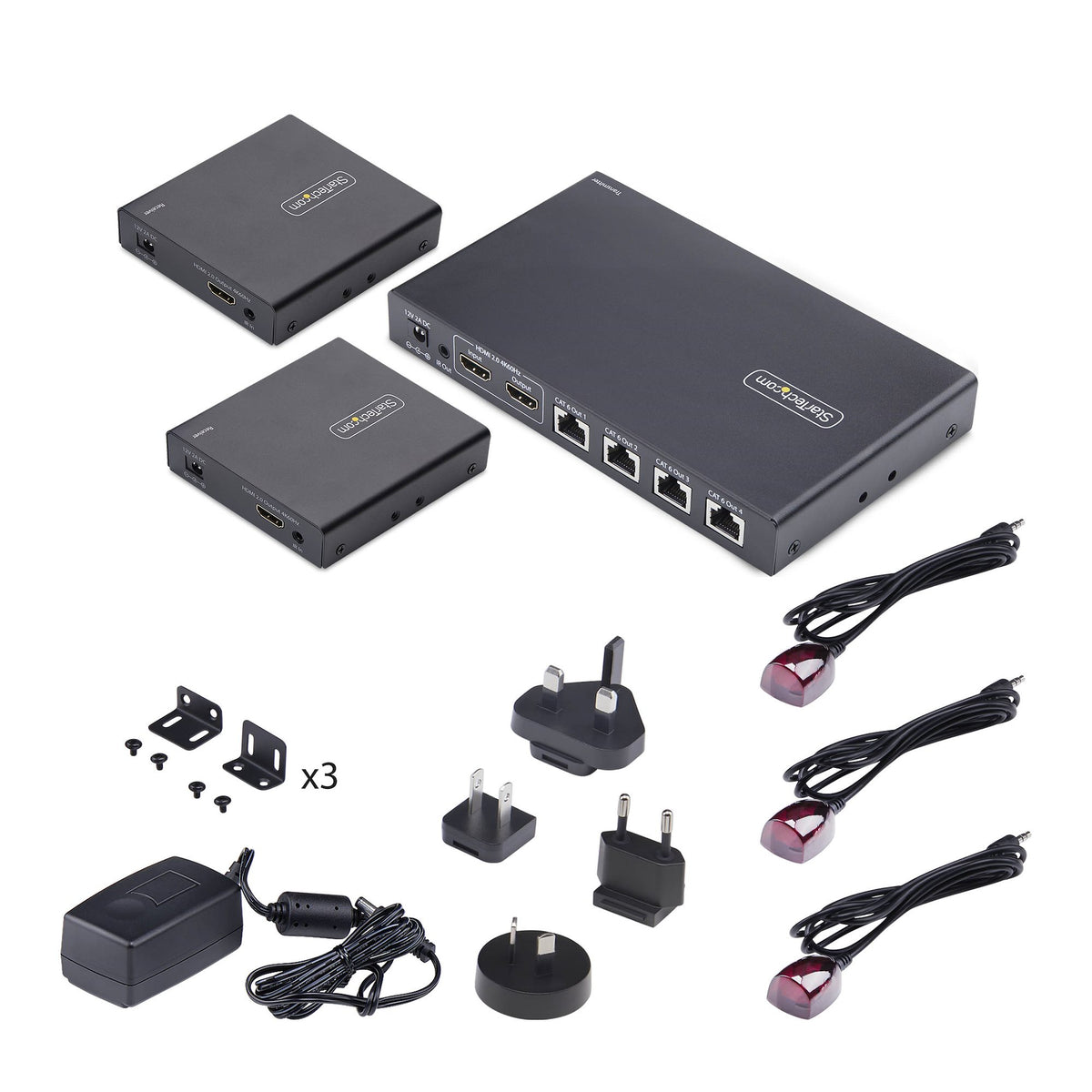 STARTECH .com AV extender AV transmitter & receiver Black (4K7014IC-EXTEND-HDMI) - Cartouches Certifiees