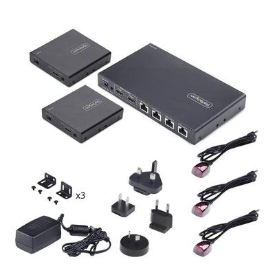 STARTECH .com AV extender AV transmitter & receiver Black (4K7014IC-EXTEND-HDMI) - Cartouches Certifiees