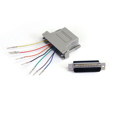 STARTECH .com cable gender changer DB-25 RJ-45 Grey (GC258MF) - Cartouches Certifiees