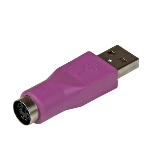 STARTECH .com cable gender changer USB A PS/2 Violet (GC46MFKEY) - Cartouches Certifiees