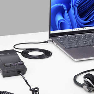 STARTECH .com cable gender changer USB-C RJ-9 Black (UR9-HEADSET-ADAPTER) - Cartouches Certifiees