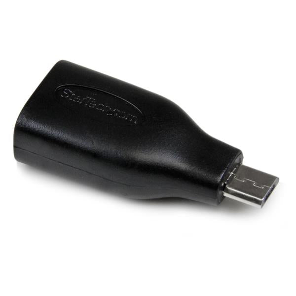 STARTECH .com cable gender changer USB Micro-B USB A Black (UUSBOTGADAP) - Cartouches Certifiees