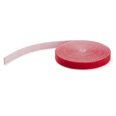 STARTECH .com cable tie Hook & loop cable tie Nylon Red 1 pc(s) (HKLP100RD) - Cartouches Certifiees
