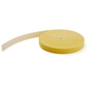 STARTECH .com cable tie Hook & loop cable tie Nylon Yellow 1 pc(s) (HKLP25YW) - Cartouches Certifiees