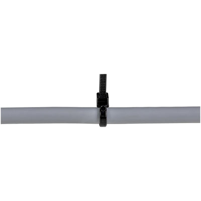 STARTECH .com cable tie Releasable cable tie Nylon, Plastic Black 100 pc(s) (CBMZT4B) - Cartouches Certifiees