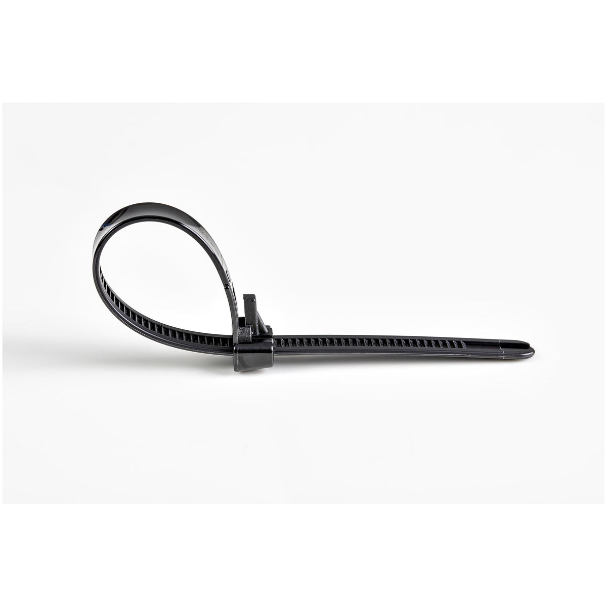 STARTECH .com cable tie Releasable cable tie Nylon, Plastic Black 100 pc(s) (CBMZTRB5BK) - Cartouches Certifiees