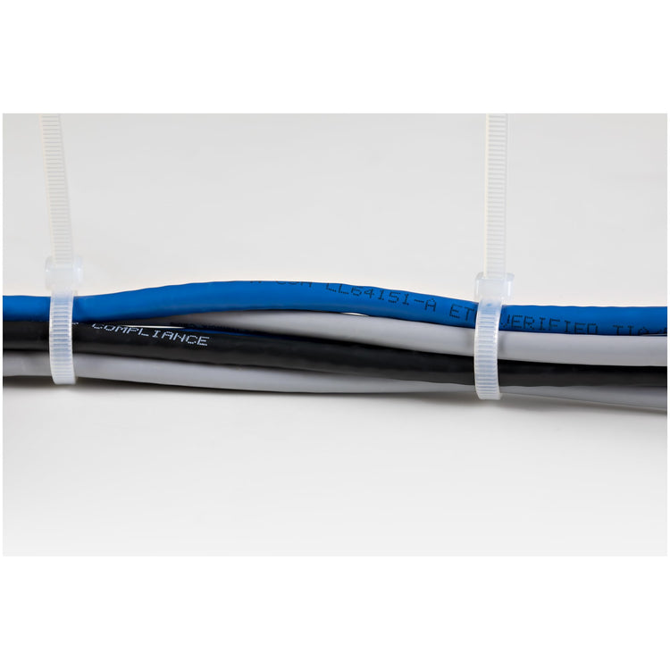 STARTECH .com cable tie Releasable cable tie Nylon, Plastic White 1000 pc(s) (CBMZT10NK) - Cartouches Certifiees