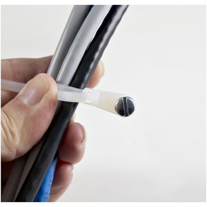 STARTECH .com cable tie Releasable cable tie Nylon White 100 pc(s) (CBMZTS10N8) - Cartouches Certifiees
