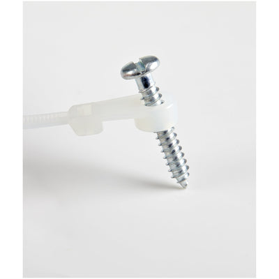 STARTECH .com cable tie Releasable cable tie Nylon White 100 pc(s) (CBMZTS10N8) - Cartouches Certifiees