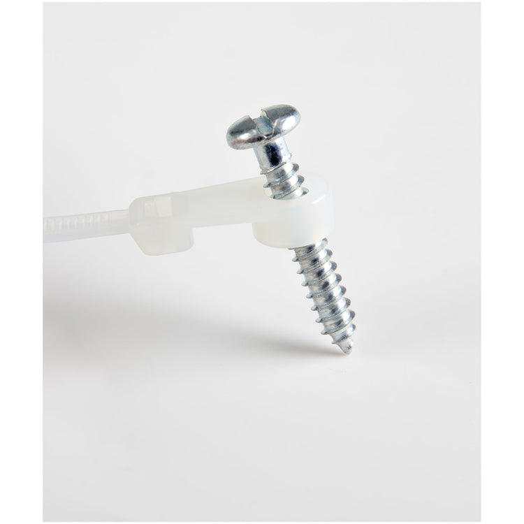 STARTECH .com cable tie Releasable cable tie Nylon White 100 pc(s) (CBMZTS10N8) - Cartouches Certifiees