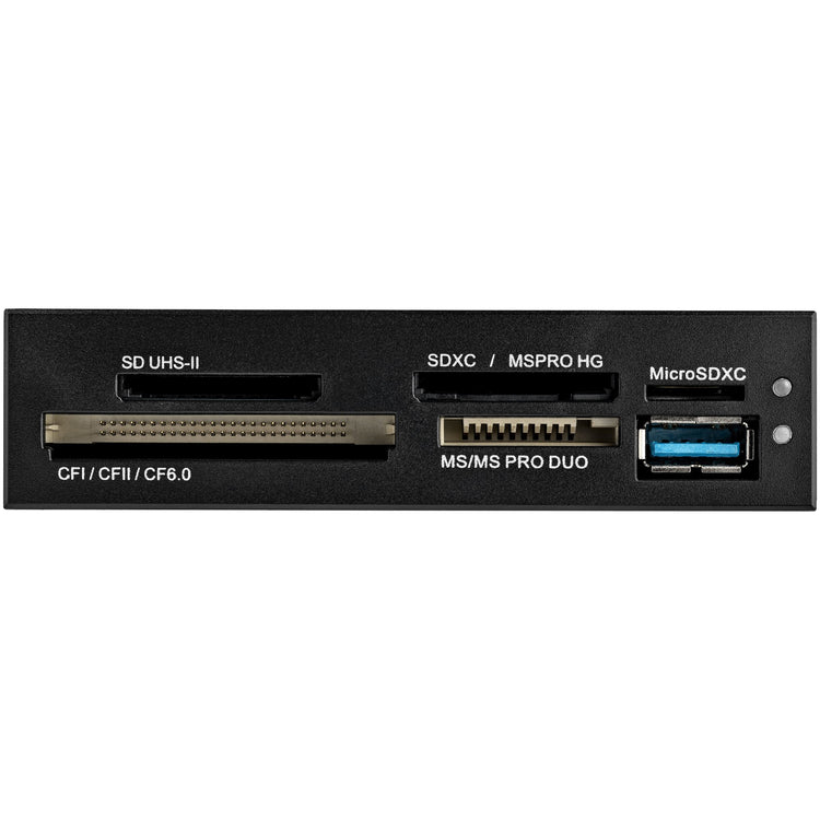 STARTECH .com card reader IDC Black, Metallic (35FCREADBU3) - Cartouches Certifiees