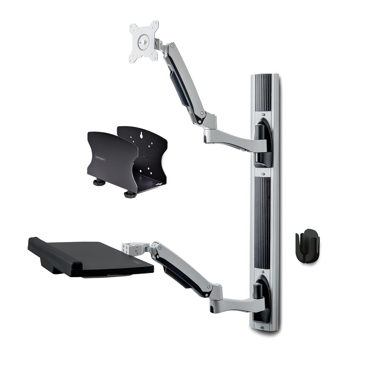 STARTECH .com desktop sit-stand workplace (2PASTSC-WALL-MOUNT) - Cartouches Certifiees