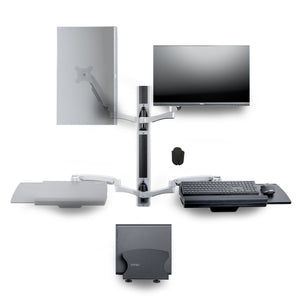 STARTECH .com desktop sit-stand workplace (2PASTSC-WALL-MOUNT) - Cartouches Certifiees