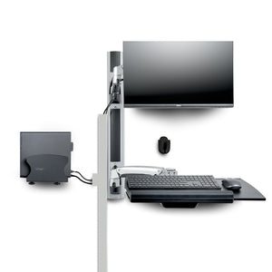STARTECH .com desktop sit-stand workplace (2PASTSC-WALL-MOUNT) - Cartouches Certifiees