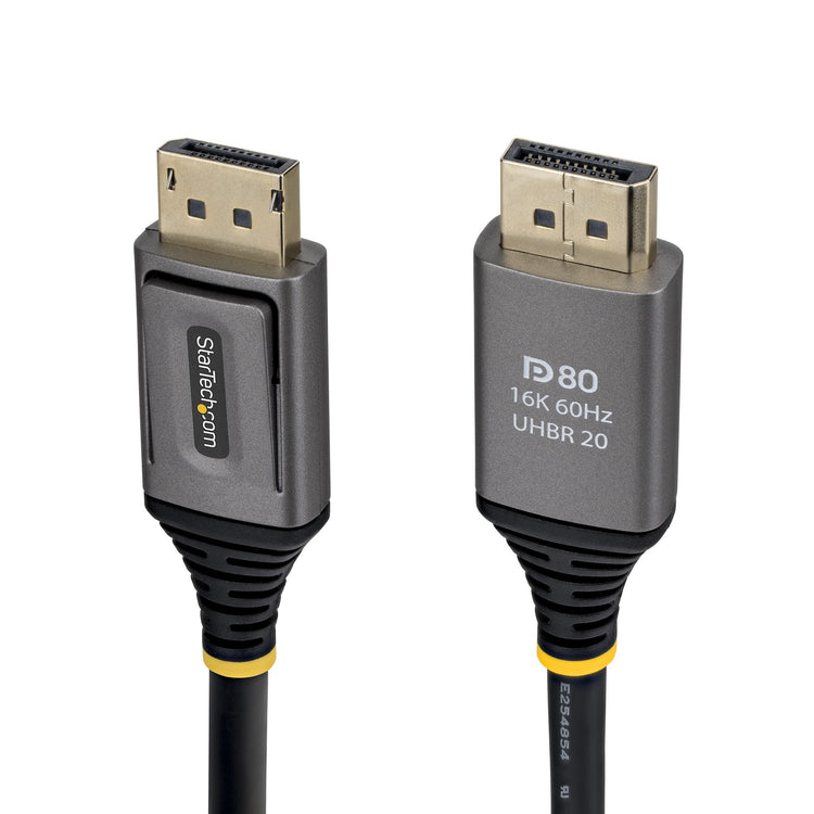 STARTECH .com DisplayPort cable Black (DP21V-2M-DP80-CABLE) - Cartouches Certifiees
