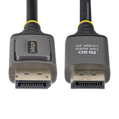 STARTECH .com DisplayPort cable Black (DP21V-2M-DP80-CABLE) - Cartouches Certifiees