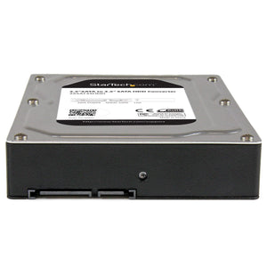 STARTECH .com drive bay panel 8,89 cm (3.5") Storage drive tray Black, Silver (25SAT35HDD) - Cartouches Certifiees