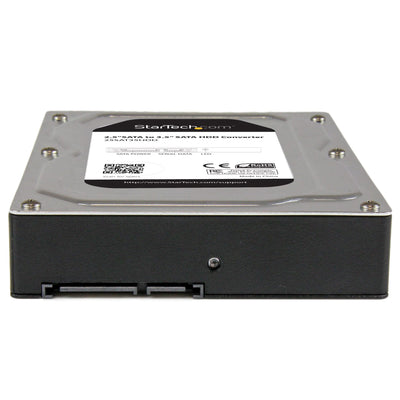 STARTECH .com drive bay panel 8,89 cm (3.5") Storage drive tray Black, Silver (25SAT35HDD) - Cartouches Certifiees