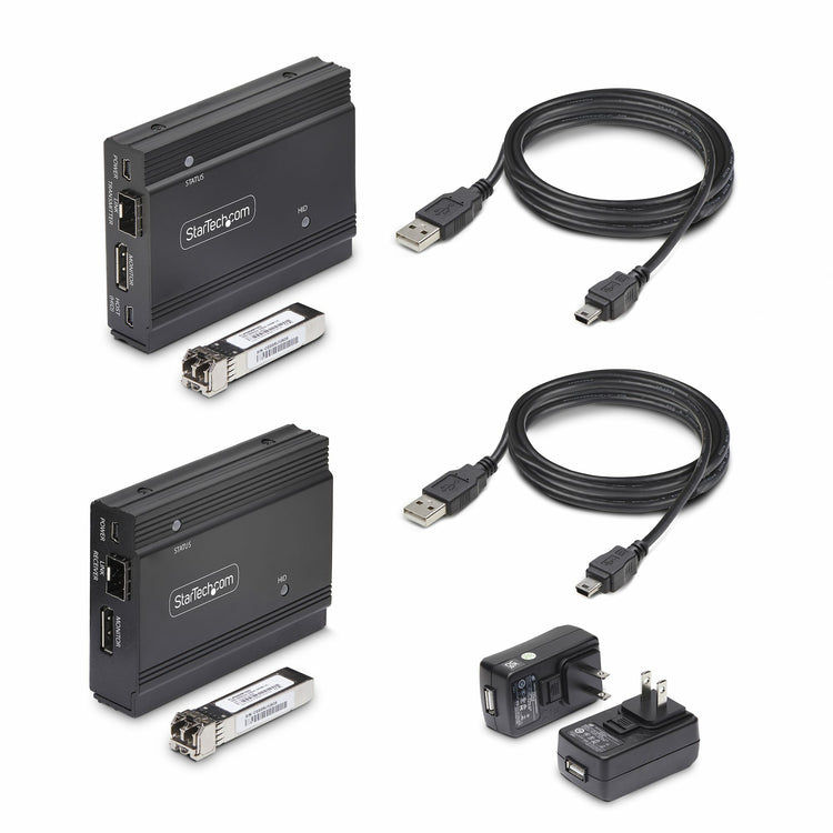 STARTECH .com FD121-KVM-EXTENDER KVM extender Transmitter & receiver (USB2EPR13F) - Cartouches Certifiees