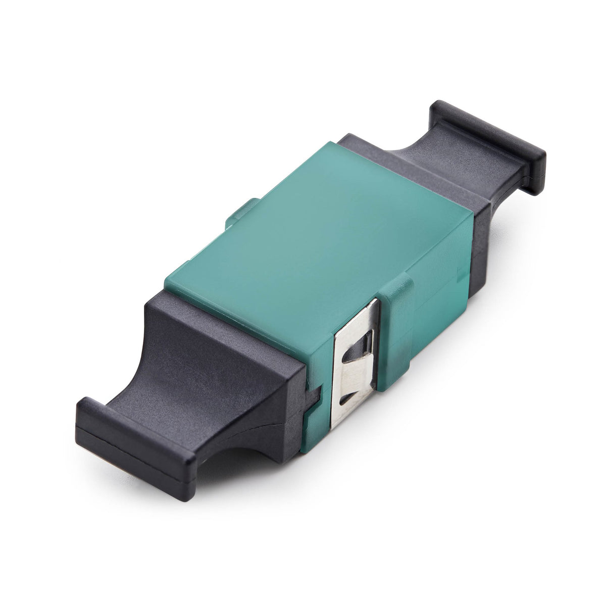 STARTECH .com fiber optic adapter MPO/MTP 1 pc(s) Aqua colour, Black (MPOSMAPCAQCOUPLER) - Cartouches Certifiees