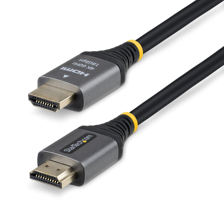 STARTECH .com HDMI cable 0,3 m HDMI Type A (Standard) Black, Silver (HDMMV1F) - Cartouches Certifiees