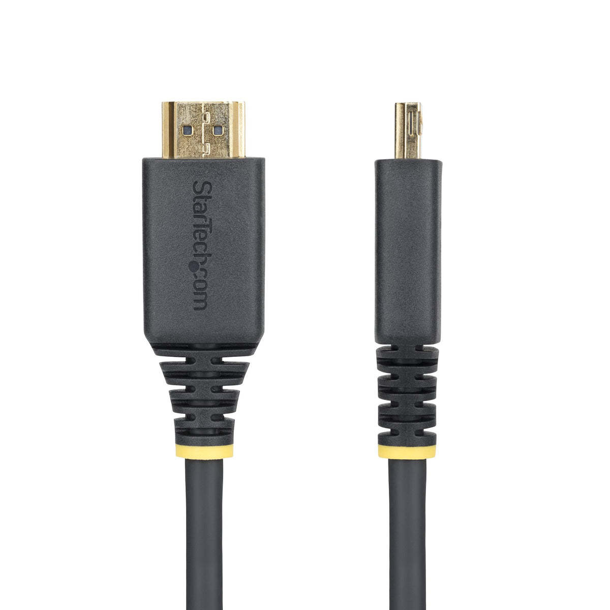 STARTECH .com HDMI cable 0,5 m HDMI Type A (Standard) Black (HDMI2-CABLE-GRIP-50C) - Cartouches Certifiees