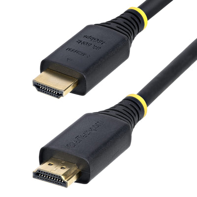 STARTECH .com HDMI cable 1,8 m HDMI Type A (Standard) Black (HDMI21-CBL-8K60-6F) - Cartouches Certifiees