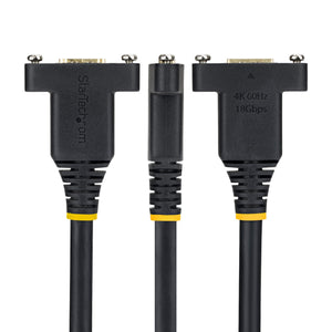 STARTECH .com HDMI cable 1,8 m HDMI Type A (Standard) Black (HDMI2PNLFM-180CM) - Cartouches Certifiees