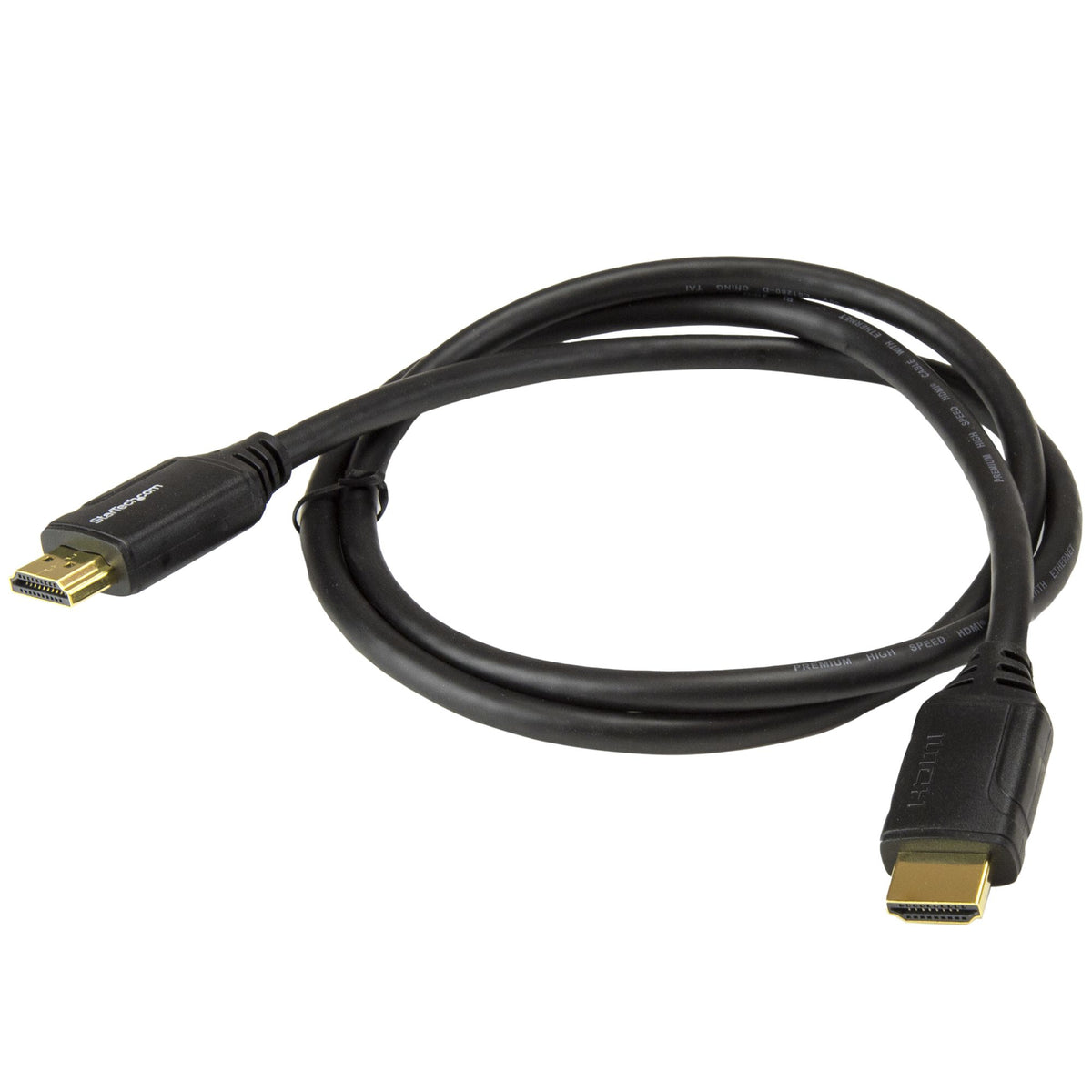STARTECH .com HDMI cable 1 m HDMI Type A (Standard) Black (HDMM1MP) - Cartouches Certifiees