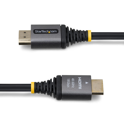 STARTECH .com HDMI cable 2,4 m HDMI Type A (Standard) Black, Silver (HDMMV8F) - Cartouches Certifiees