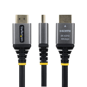 STARTECH .com HDMI cable 3,6 m HDMI Type A (Standard) Black, Silver (HDMM21V12F) - Cartouches Certifiees