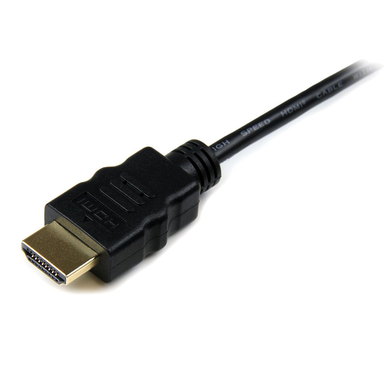 STARTECH .com HDMI cable 3 m HDMI Type A (Standard) HDMI Type D (Micro) Black (HDADMM3M) - Cartouches Certifiees