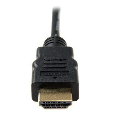 STARTECH .com HDMI cable 3 m HDMI Type A (Standard) HDMI Type D (Micro) Black (HDADMM3M) - Cartouches Certifiees