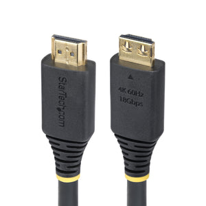STARTECH .com HDMI cable 4,5 m HDMI Type A (Standard) Black (HDMI2-CABLE-GRIP-15F) - Cartouches Certifiees
