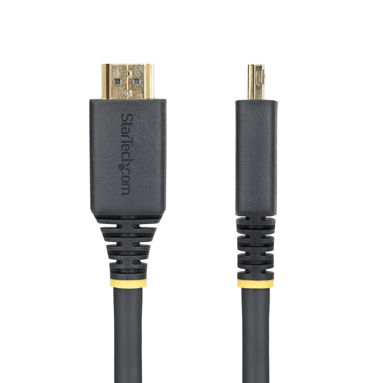 STARTECH .com HDMI cable 4,5 m HDMI Type A (Standard) Black (HDMI2-CABLE-GRIP-15F) - Cartouches Certifiees