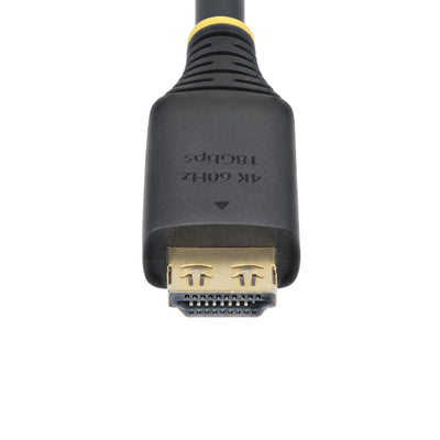 STARTECH .com HDMI cable 4,5 m HDMI Type A (Standard) Black (HDMI2-CABLE-GRIP-15F) - Cartouches Certifiees