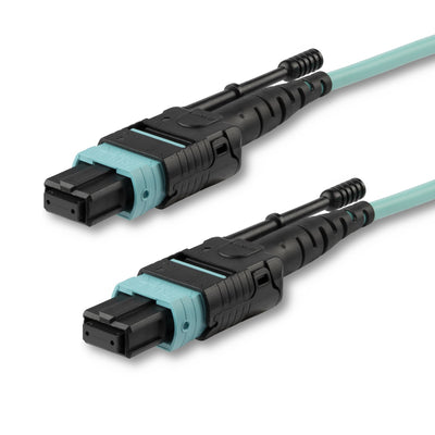 STARTECH .com InfiniBand/fibre optic cable 1 m MPO/MTP Aqua colour (MPO12PL1M) - Cartouches Certifiees