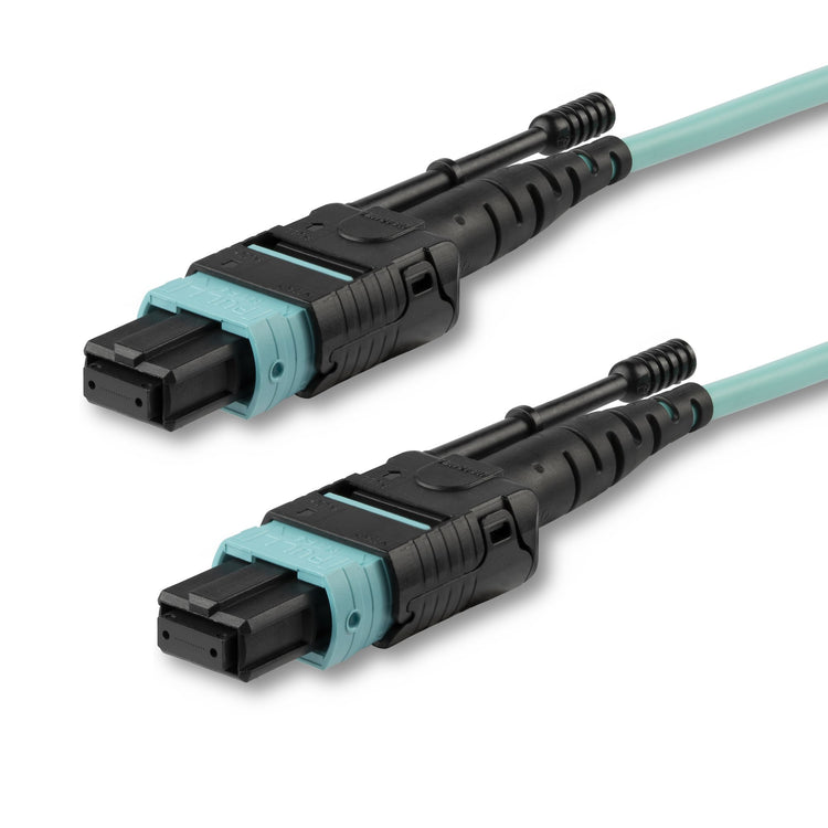 STARTECH .com InfiniBand/fibre optic cable 1 m MPO/MTP Aqua colour (MPO12PL1M) - Cartouches Certifiees