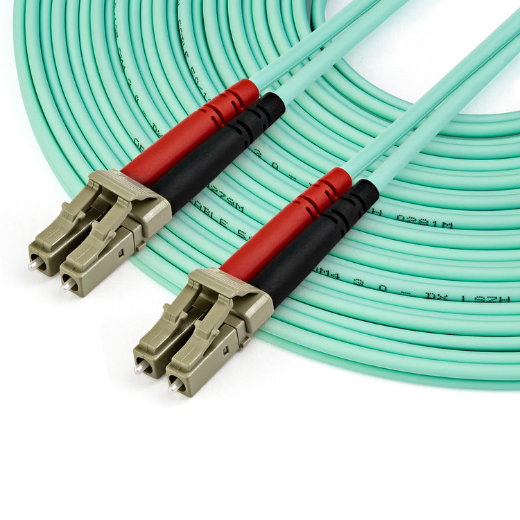 STARTECH .com InfiniBand/fibre optic cable 10 m LC Aqua colour (450FBLCLC10) - Cartouches Certifiees