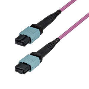 STARTECH .com InfiniBand/fibre optic cable 10 m MPO/MTP Violet (OM4MTP12BOFNP10M) - Cartouches Certifiees