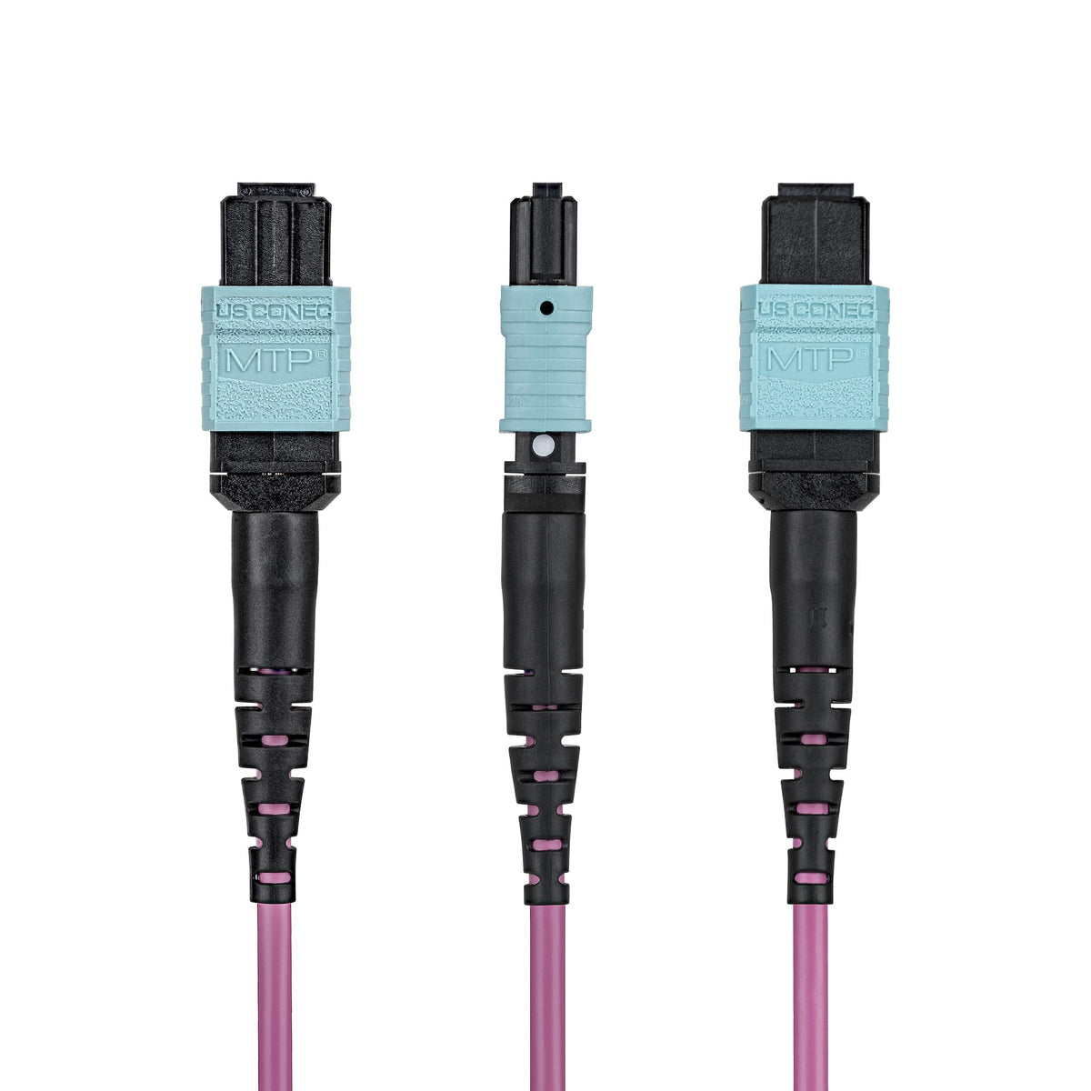 STARTECH .com InfiniBand/fibre optic cable 10 m MPO/MTP Violet (OM4MTP12BOFNP10M) - Cartouches Certifiees