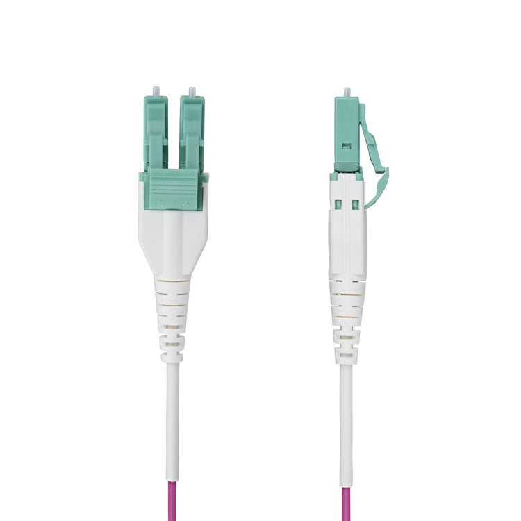 STARTECH .com InfiniBand/fibre optic cable 15 m LC OFNR Violet (OM4RLCLC15M) - Cartouches Certifiees
