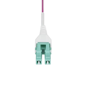 STARTECH .com InfiniBand/fibre optic cable 15 m LC OFNR Violet (OM4RLCLC15M) - Cartouches Certifiees