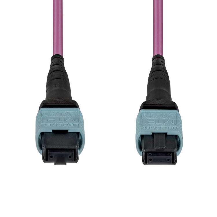 STARTECH .com InfiniBand/fibre optic cable 7 m MPO/MTP Violet (OM4MTP12BOFNP7M) - Cartouches Certifiees