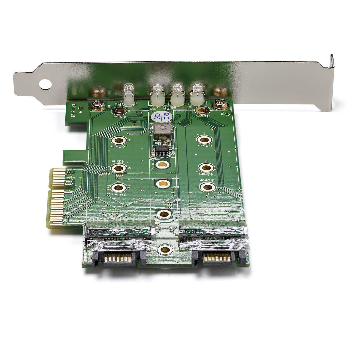 STARTECH .com interface cards/adapter Internal M.2, SATA (PEXM2SAT32N1) - Cartouches Certifiees