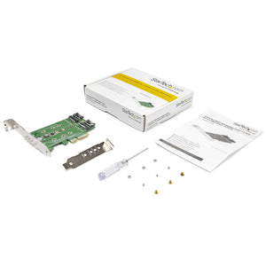 STARTECH .com interface cards/adapter Internal M.2, SATA (PEXM2SAT32N1) - Cartouches Certifiees